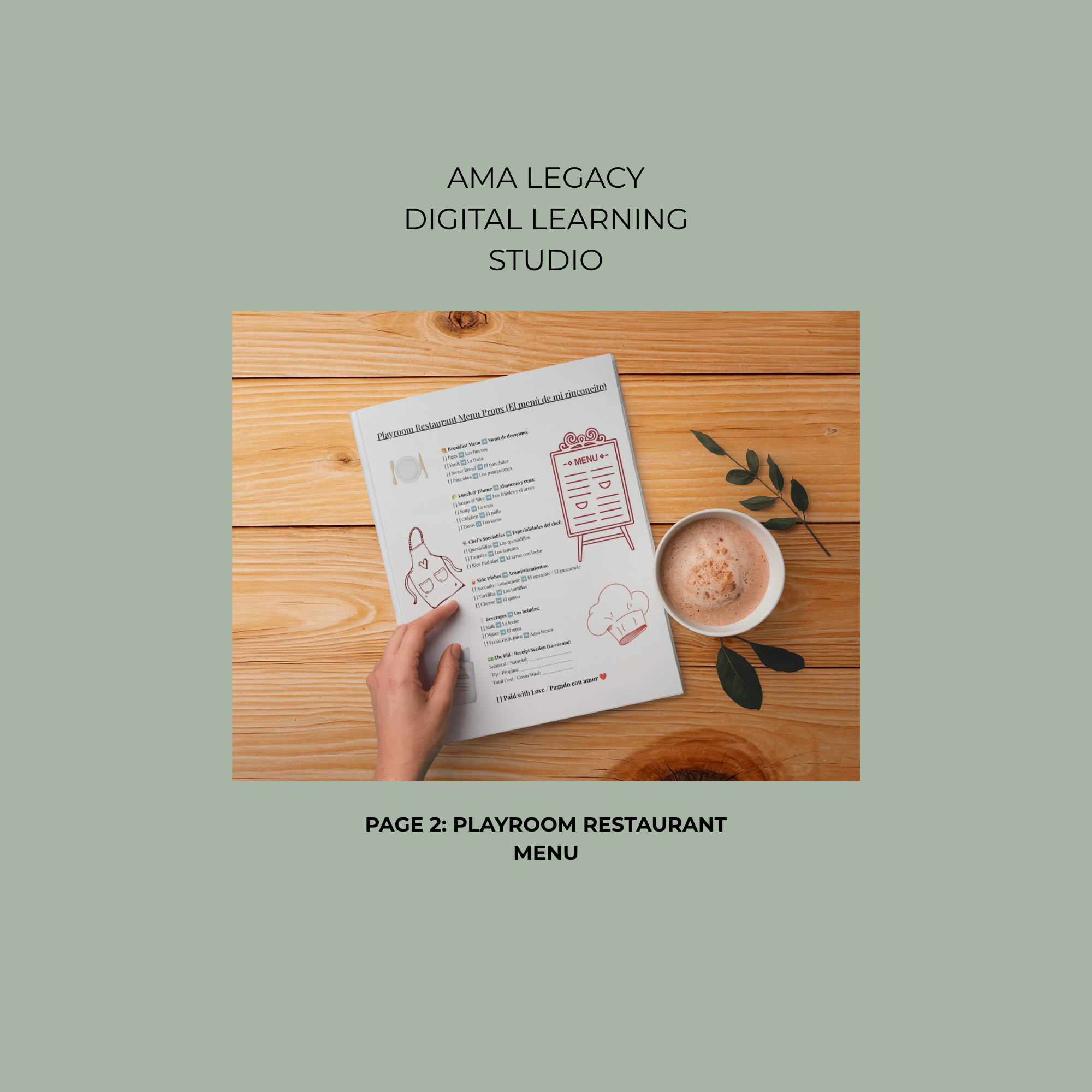 Abuela's Kitchen "Heritage Cooking" Digital Journal & Activity Toolkit