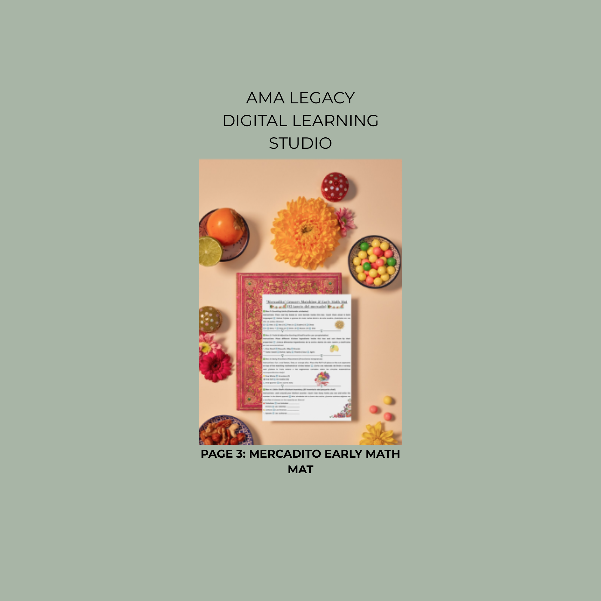 Abuela's Kitchen "Heritage Cooking" Digital Journal & Activity Toolkit