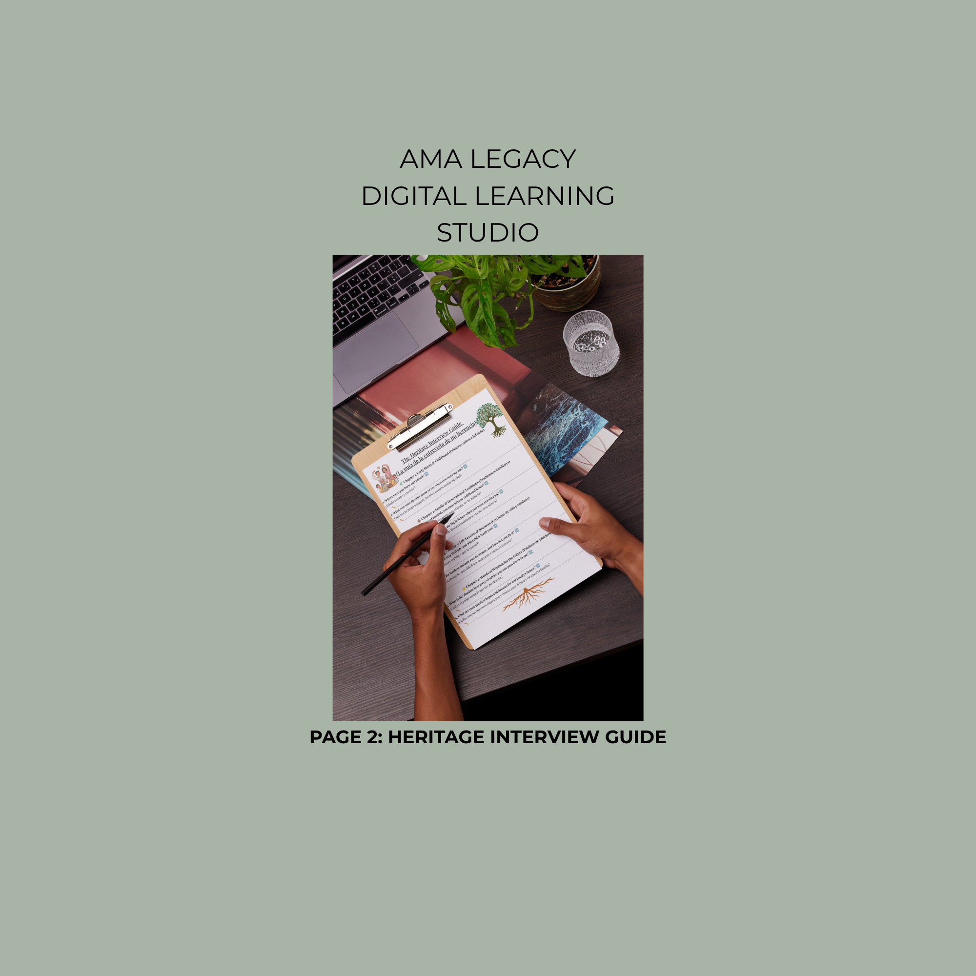 Our Family Story "Generational Memory" Digital Journal & Activity Toolkit