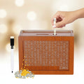 Our Family Legacy Wooden Savings Tracker & Goal Vault