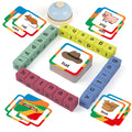 Our Family Story Deluxe Phonics Word Race & Spelling Wooden Block Game